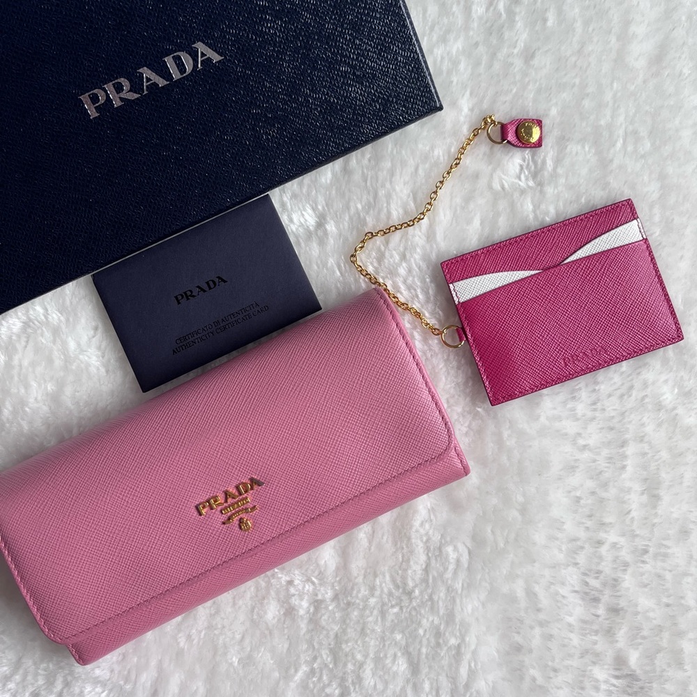 Authentic Prada Long wallet